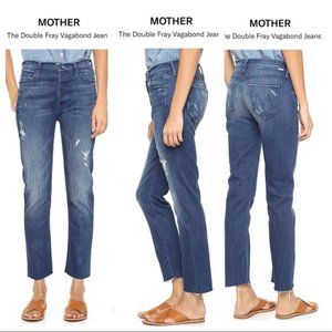 MOTHER The Double Fray Vagabond Jeans 26